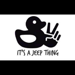Jeep car decal